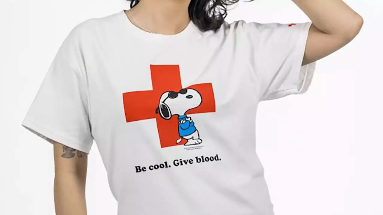 A Red Cross Snoopy T-shirt is going viral. It's prompting more young people to donate blood | CNN