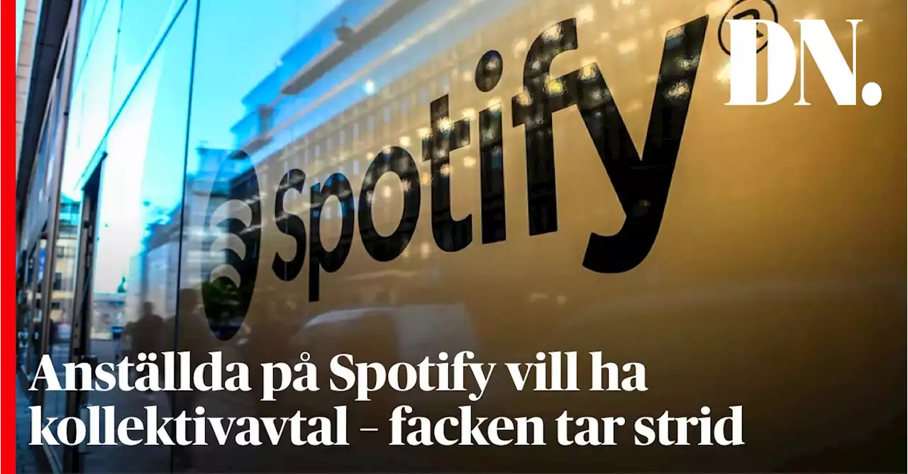 Anställda på Spotify vill ha kollektivavtal – facken tar strid