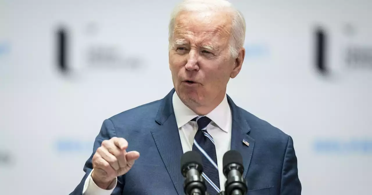 Biden celebrates as inflation falls to 5% in March