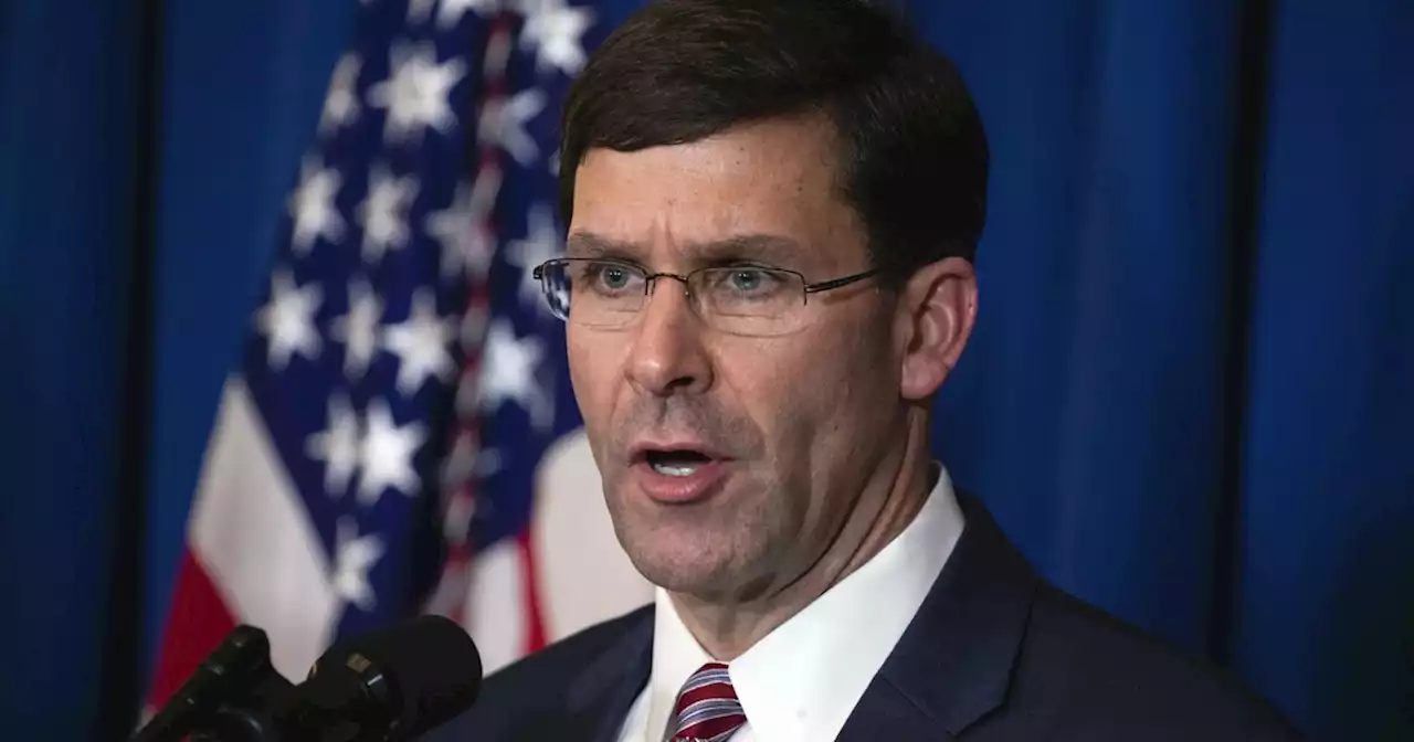 Esper accuses Biden of 'trying to rewrite' history on Afghanistan withdrawal