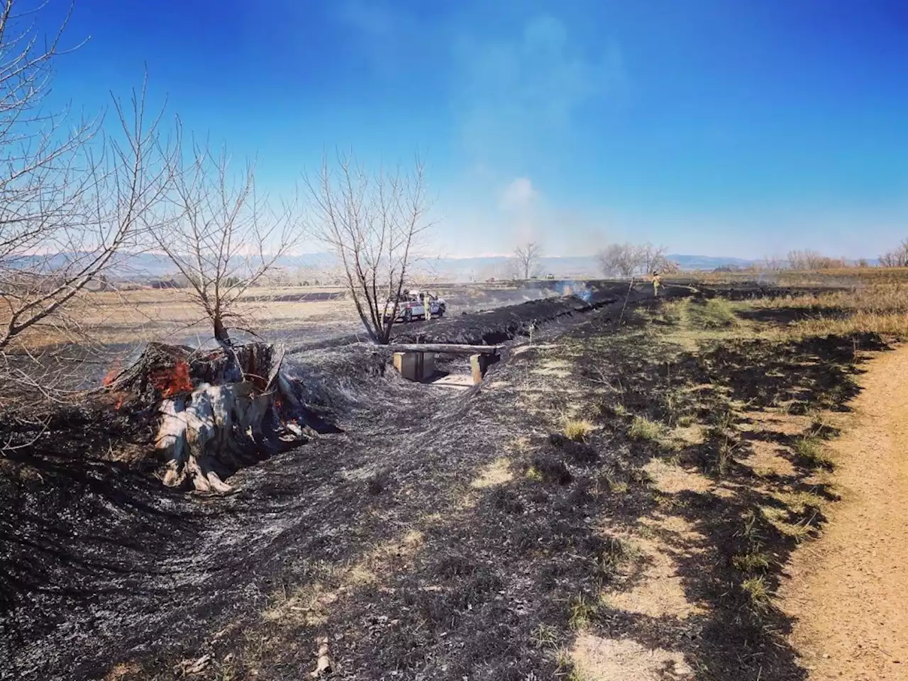 Crews extinguish out-of-control prescribed burn in Erie