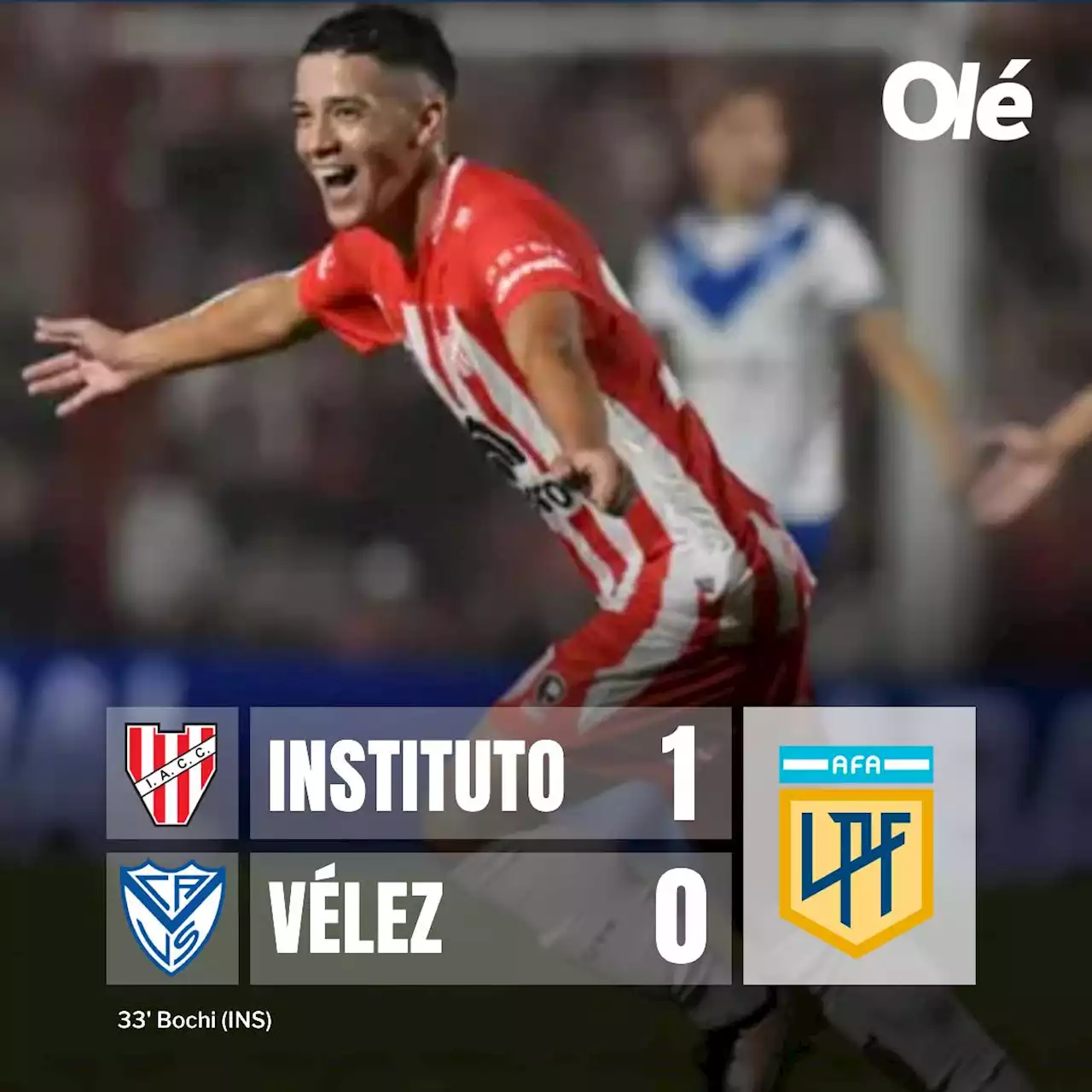 Vélez no le encuentra la vuelta y está lejos del empate ante Instituto