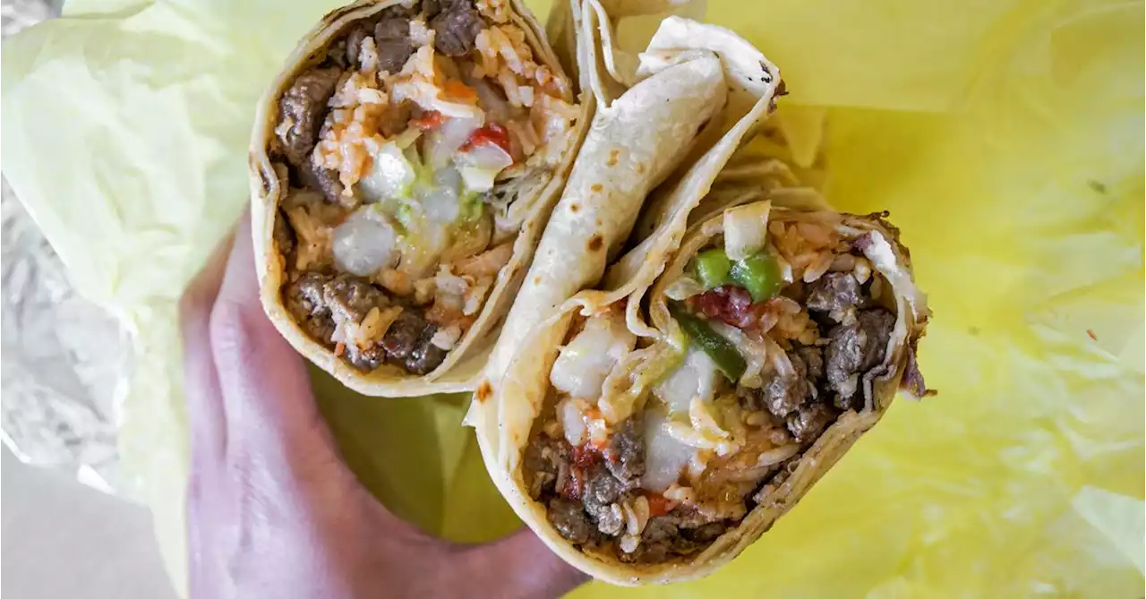 The Anatomy of the Surf and Turf Burrito at JV’s Mexican Food