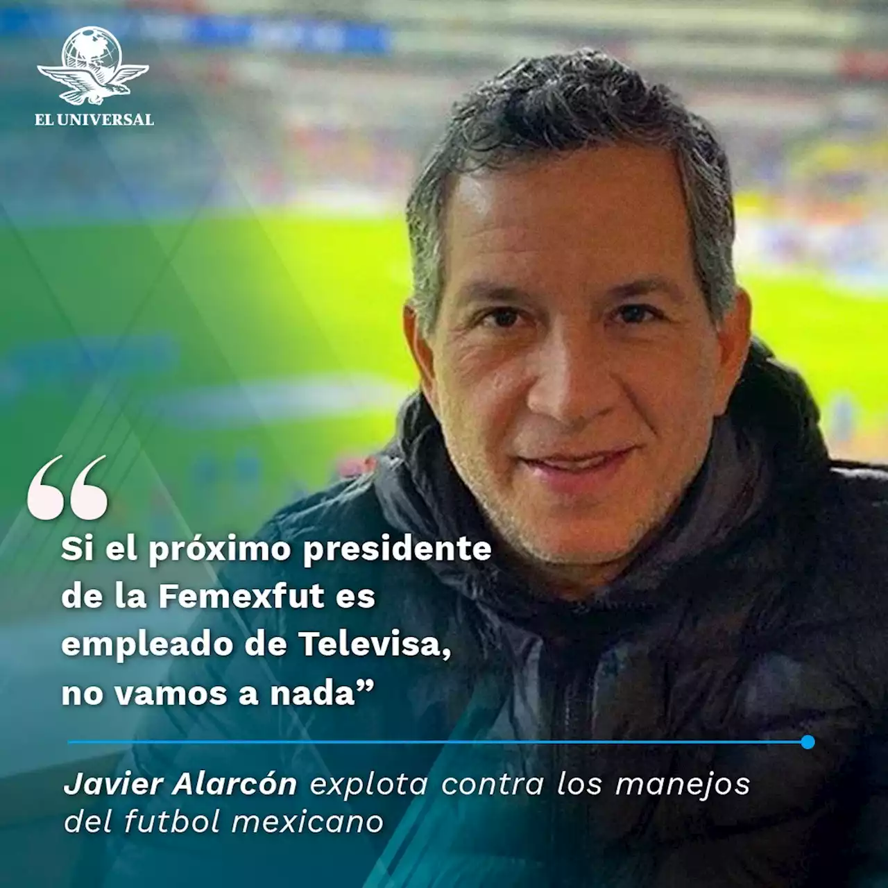 Javier Alarcón explota contra Televisa en el programa Tercer Grado Deportivo | El Universal