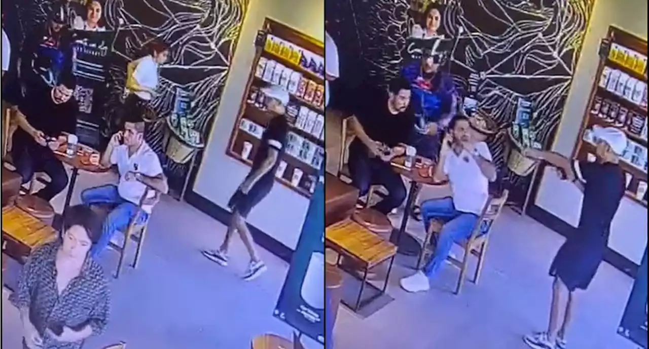 VIDEO: Así fue el ataque a un empresario en Starbucks de Tulum, Quintana Roo | El Universal