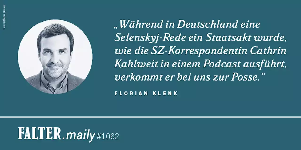 Russland und die SPÖ: Jetzt ist schon wieder was passiert - FALTER.maily #1062 - FALTER.at