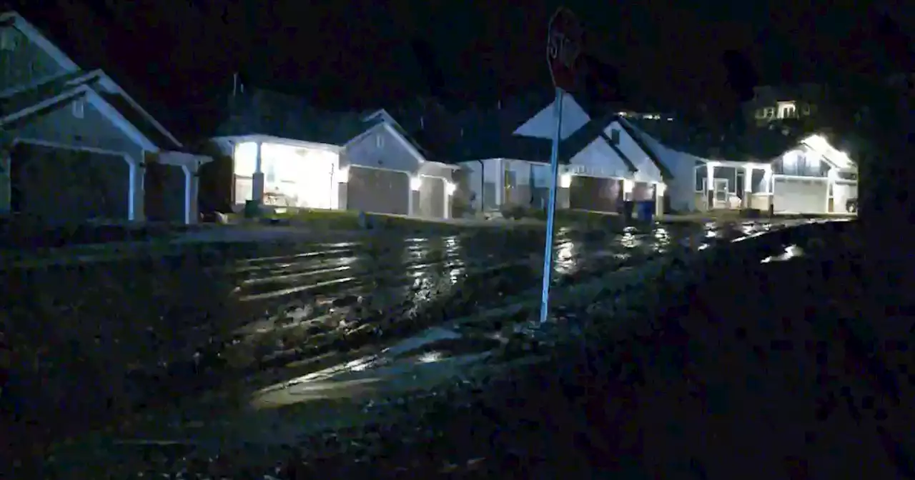 Dozens of Kaysville homes evacuated due to dangerous flooding