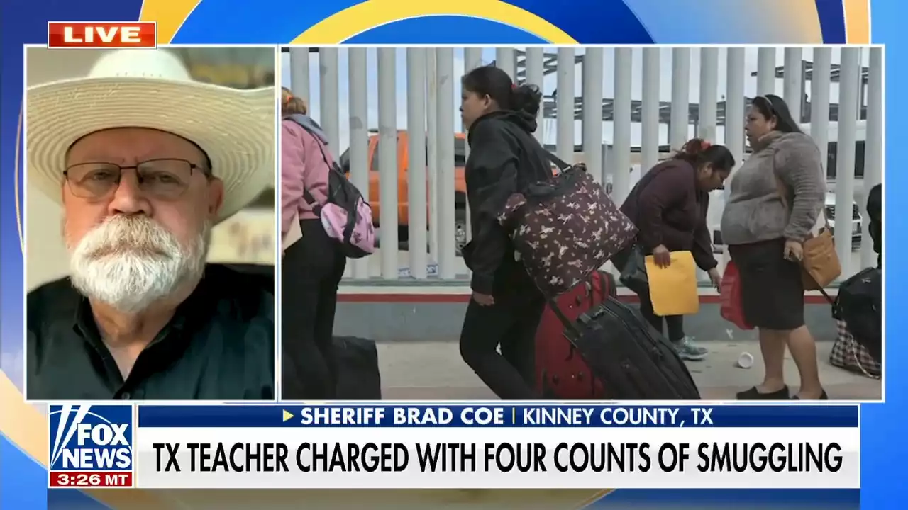 Houston teacher charged with human smuggling as sheriff warns cartels paying 'thousands' of Americans