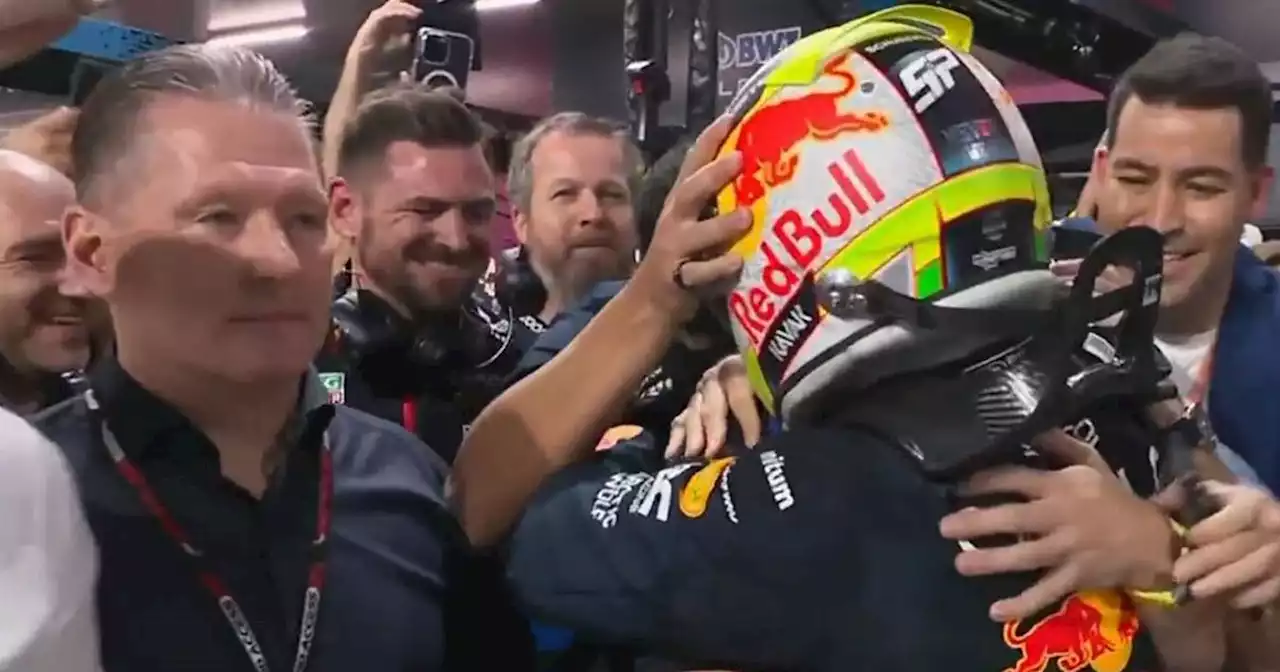 Max Verstappen explicó porqué su padre no felicitó a Checo Pérez en el GP de Arabia Saudita