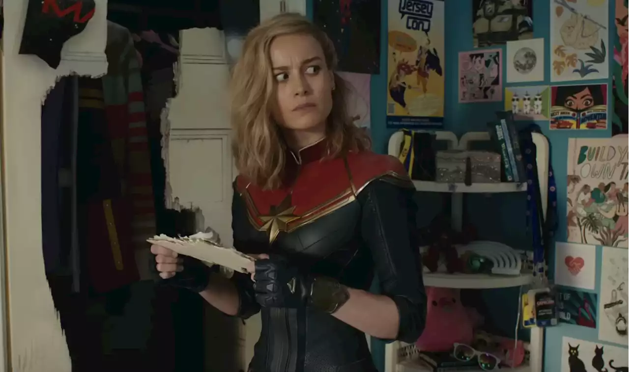 The teaser trailer for the 'Captain Marvel' sequel, 'The Marvels,' takes flight