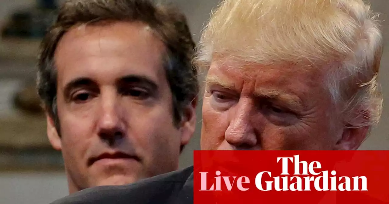 Donald Trump reportedly sues former lawyer Michael Cohen for $500m – live