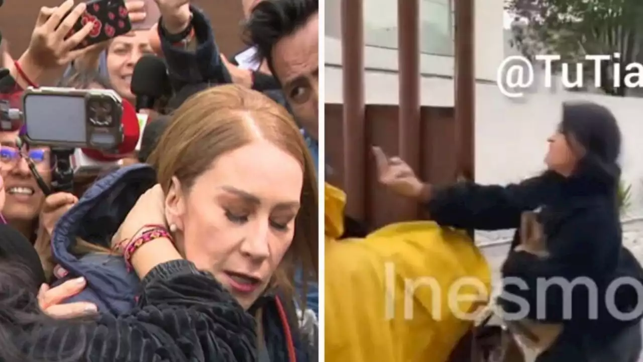 Revelan nuevo video de la pelea entre Mónica Castañeda y la hija de Olivia Collins, ¿hubo una patada?