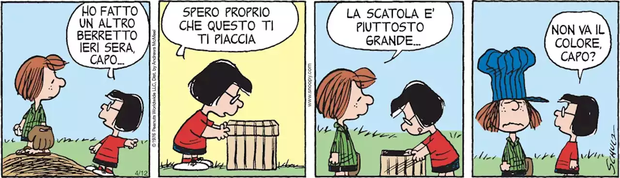 Peanuts 2023 aprile 12 - Il Post