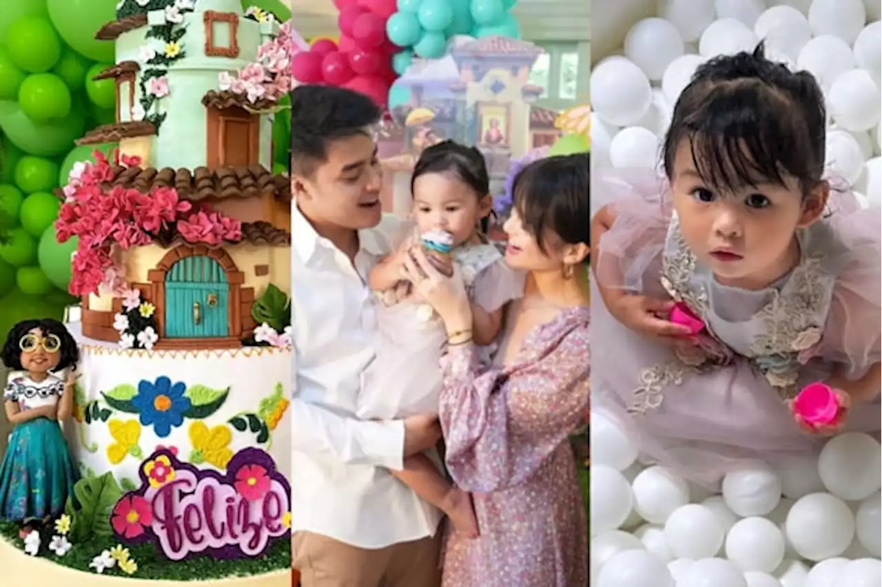 LOOK: Elisse Joson, McCoy de Leon throw ‘Encanto’ party for Felize’s 2nd birthday