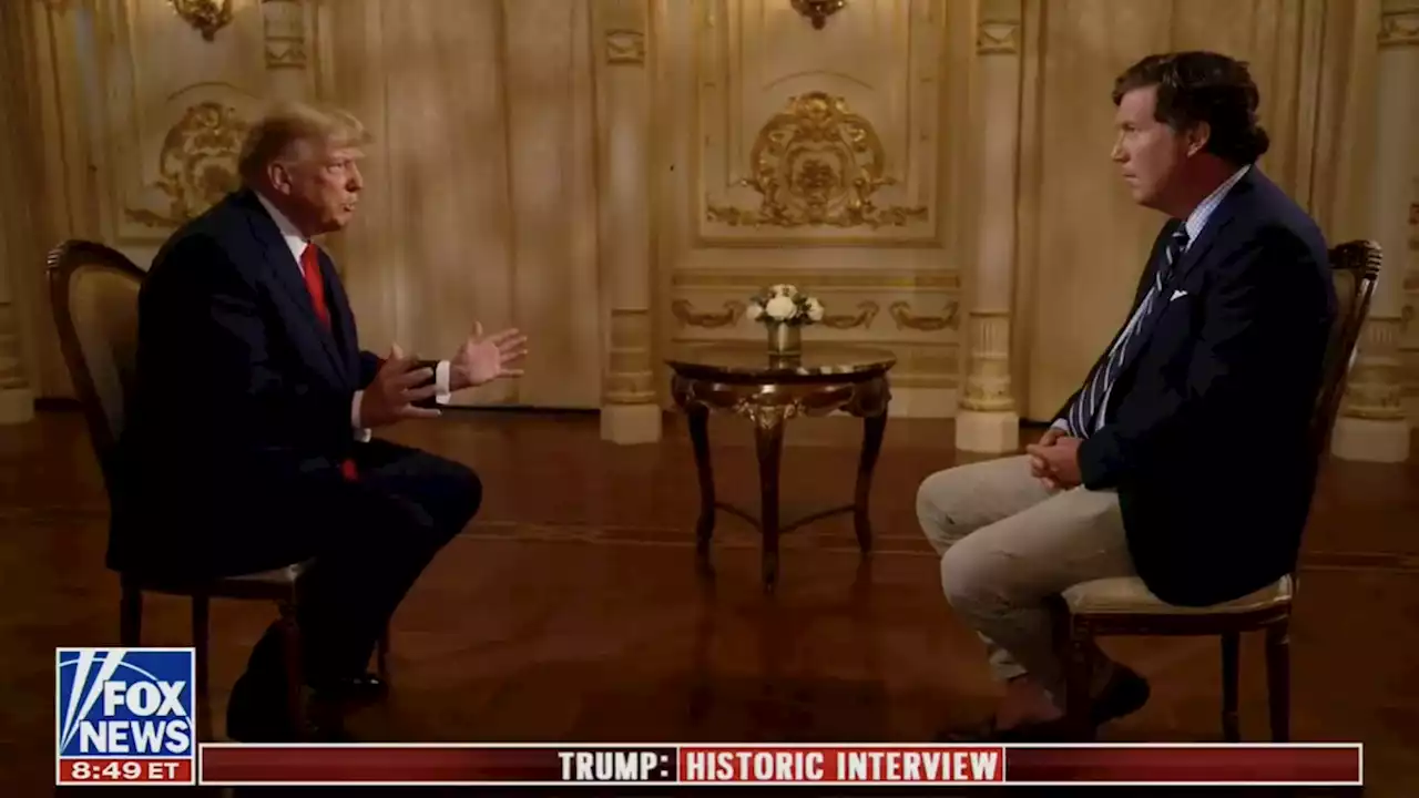 Trump Steamrolling Tucker Carlson for an Hour Is the Best/Worst Thing You’ll See Today