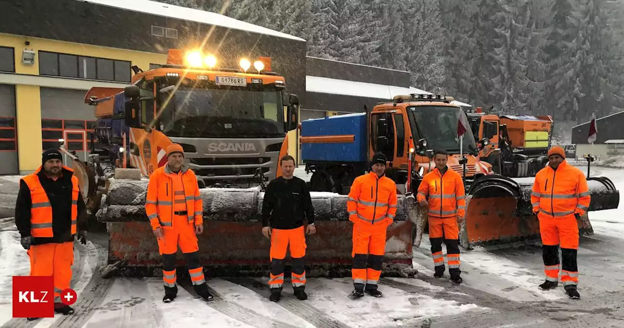 Schnee auf der Pack: Autobahnmeisterei rüstet sich für Wintereinbruch im April | Kleine Zeitung