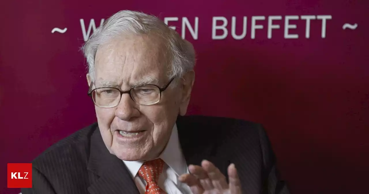 US-Milliardär: 'Keine Panik': Bankenturbulenzen, Inflation: Wozu Star-Investor Buffett jetzt rät | Kleine Zeitung