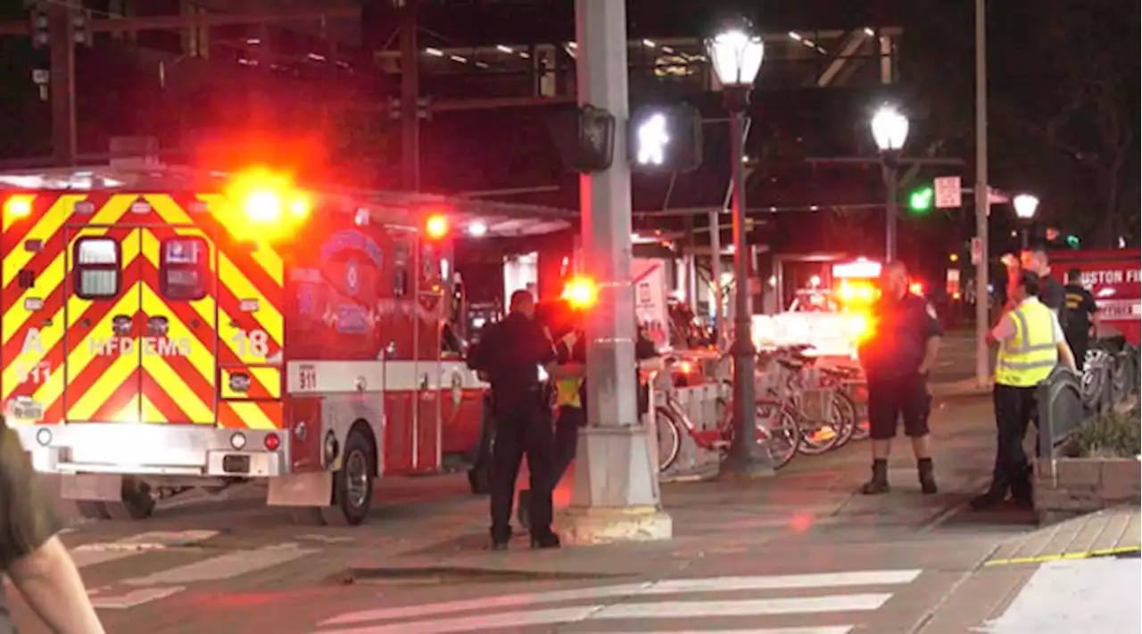 METRORail allegedly crashes into ambulance in downtown Houston; 5 hurt, including firefighter