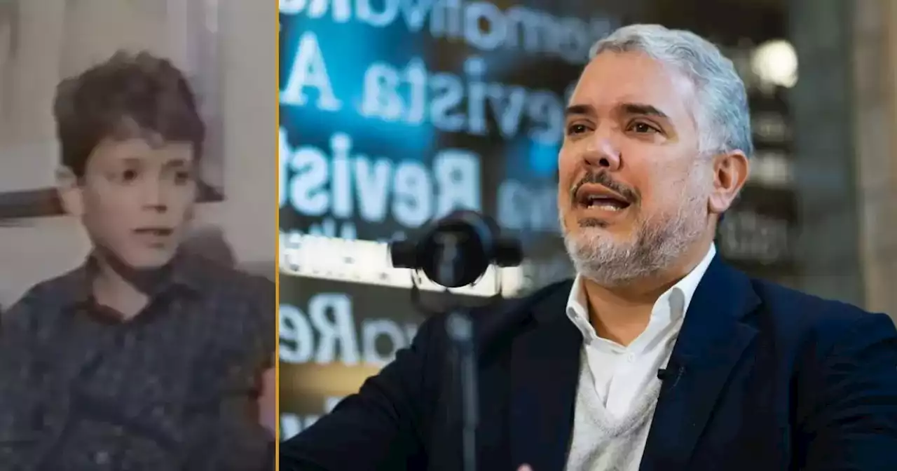 Iván Duque y el enternecedor video de su niñez: ya quería ser presidente