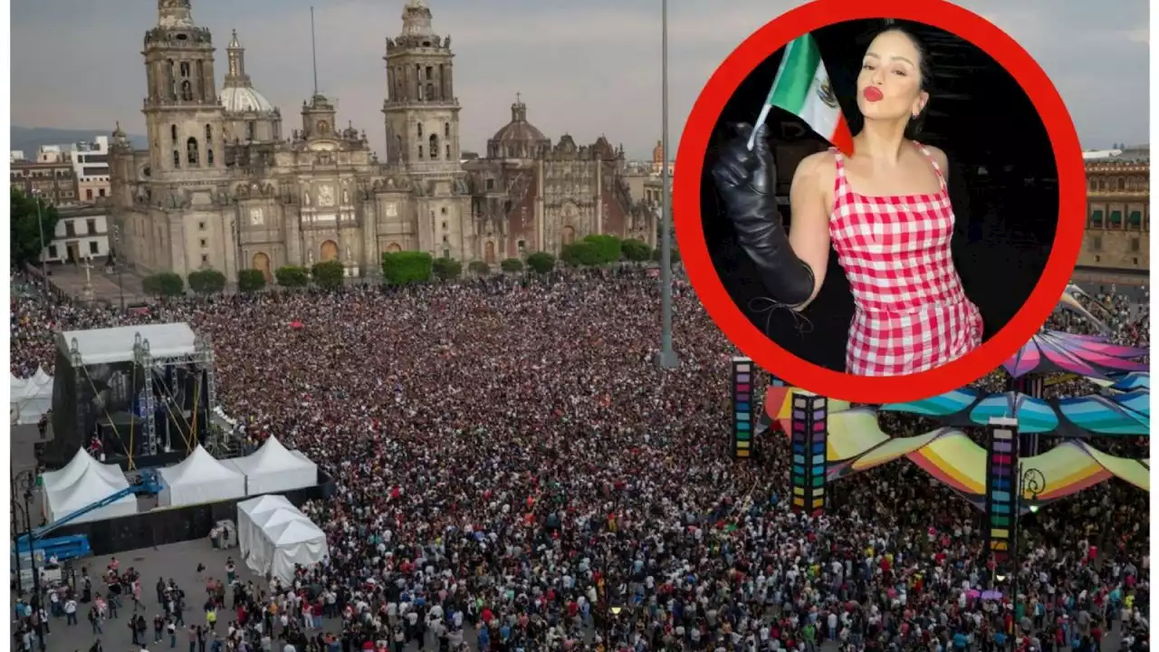 Rosalía en CDMX: las terrazas para ver su concierto en el Zócalo