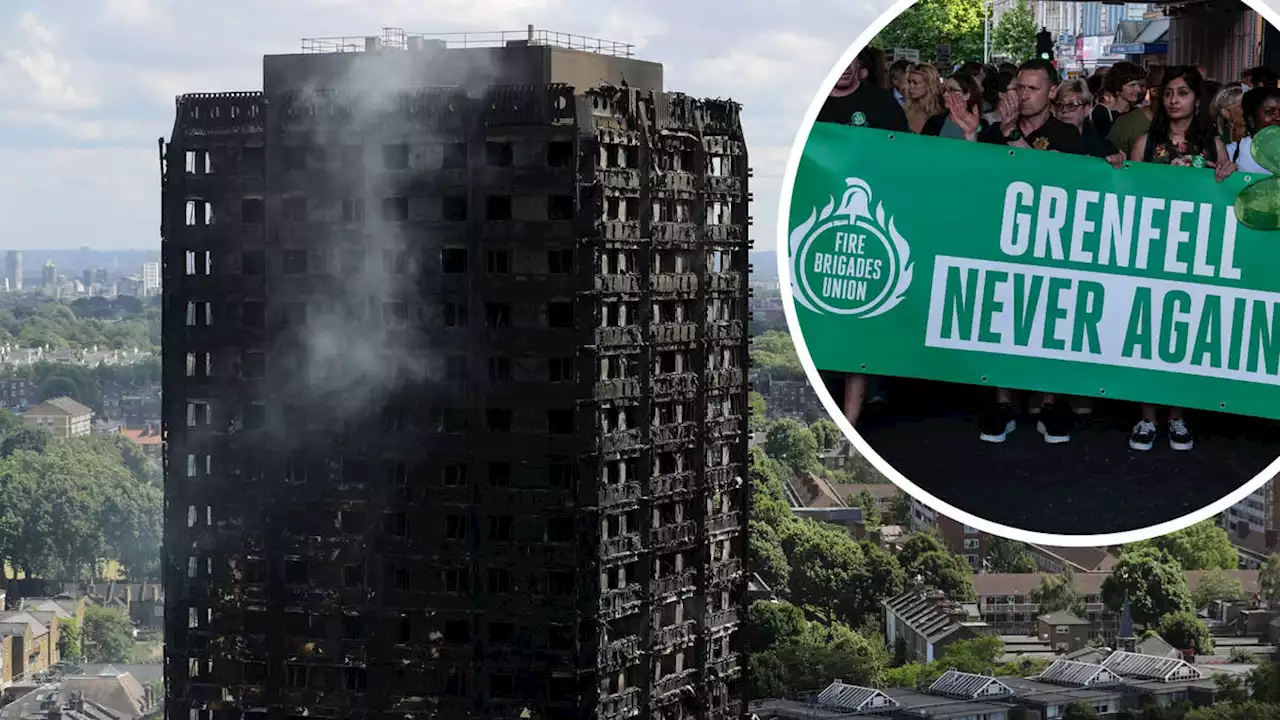 Grenfell families settle claims against building firms but say that justice will still be served