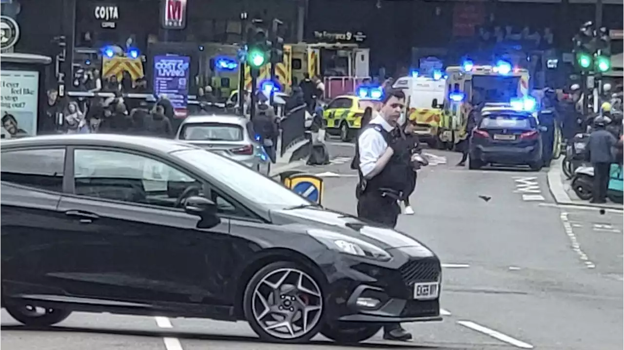 Two women critical after one ‘fell from car park’ onto north London high street