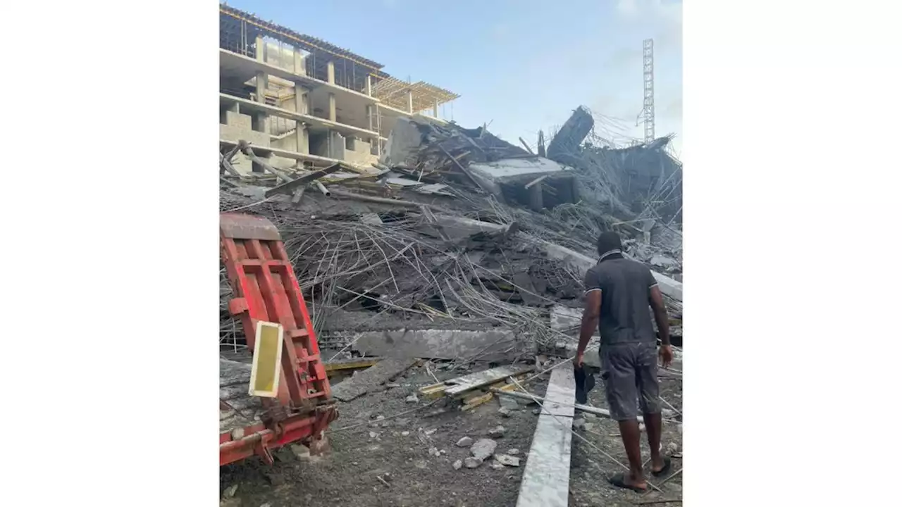 BREAKING: Lagos Launches Probe As 7-storey Building Collapses In Banana Island