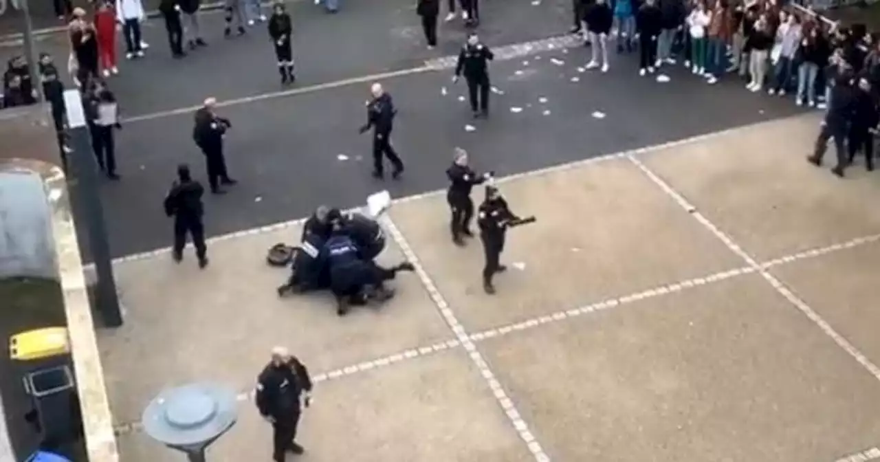 Conflans-Sainte-Honorine : après une intervention policière troublante dans un lycée, la préfecture patauge