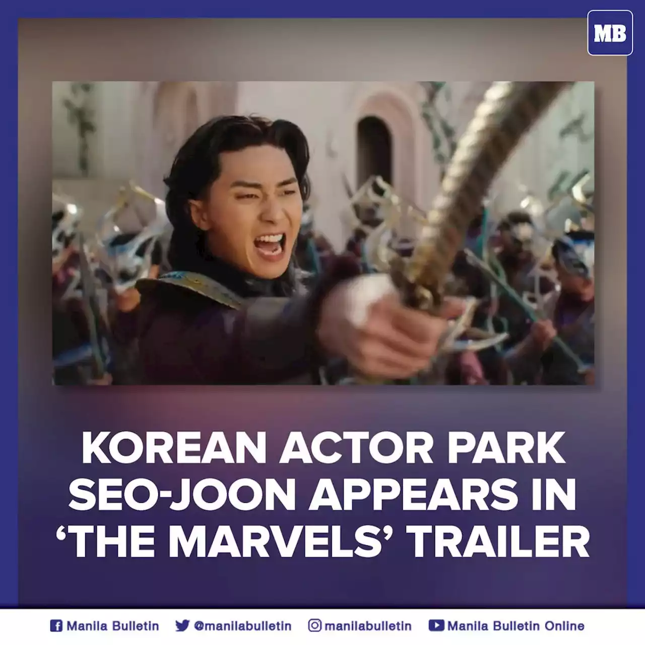 Korean actor Park Seo-jun appears in ‘The Marvels’ trailer