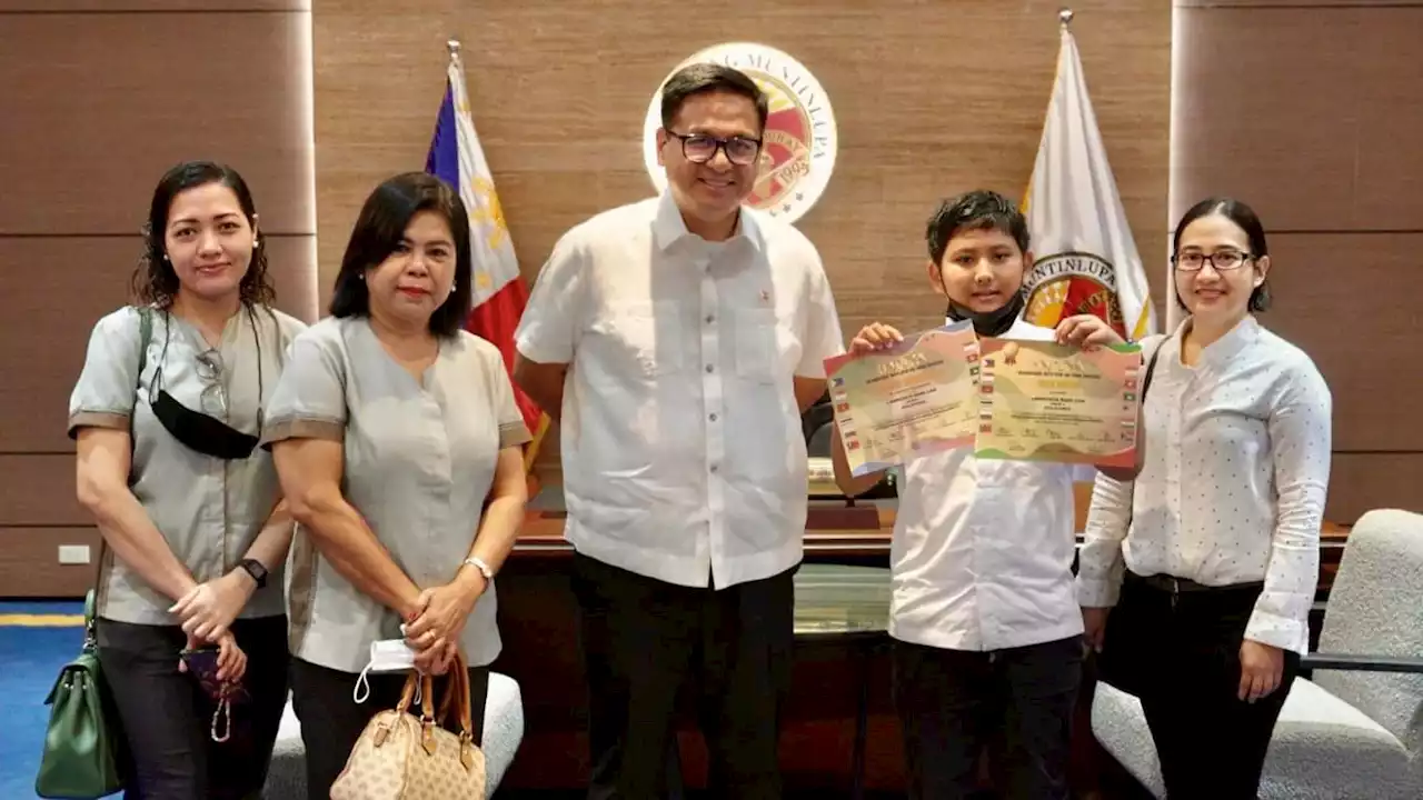 Mayor Biazon lauds Muntinlupa student for bagging gold in int’l math contest