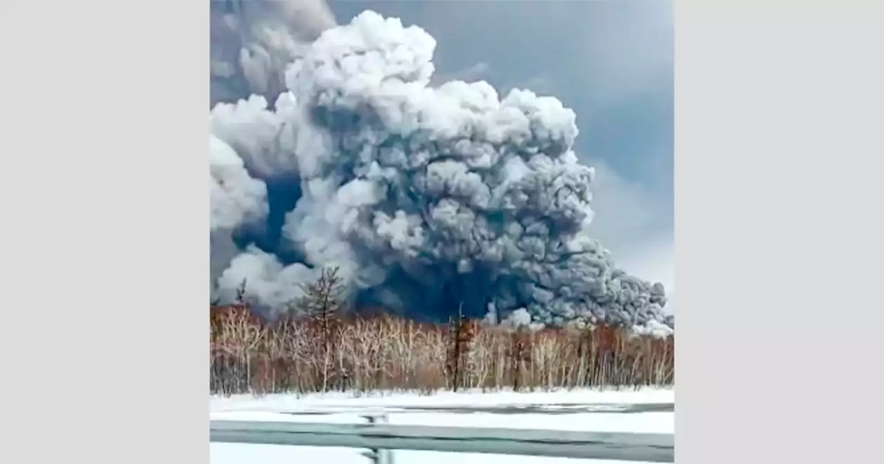 Volcano erupts in Russia’s Kamchatka Peninsula spewing vast ash clouds