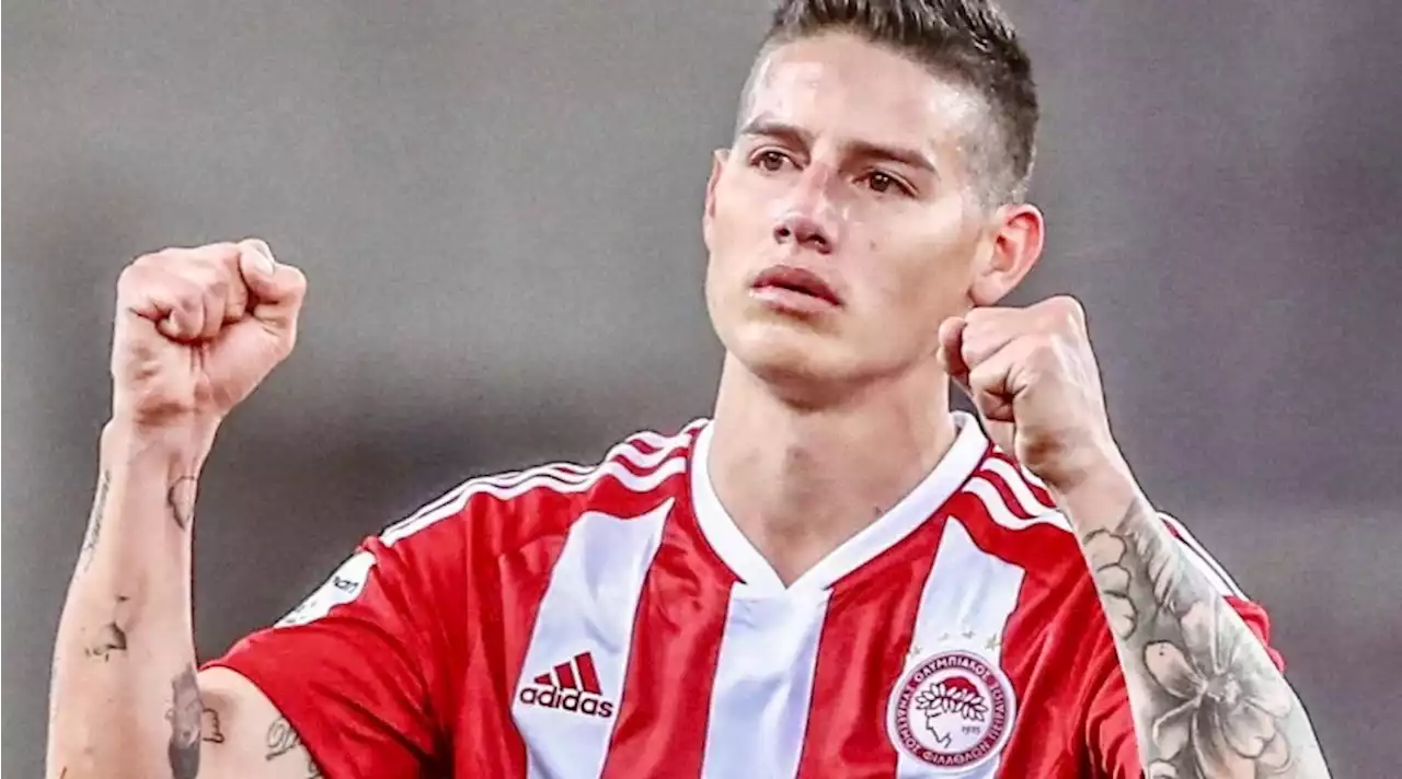 James Rodríguez y un punto final en el Olympiacos: a buscar equipo