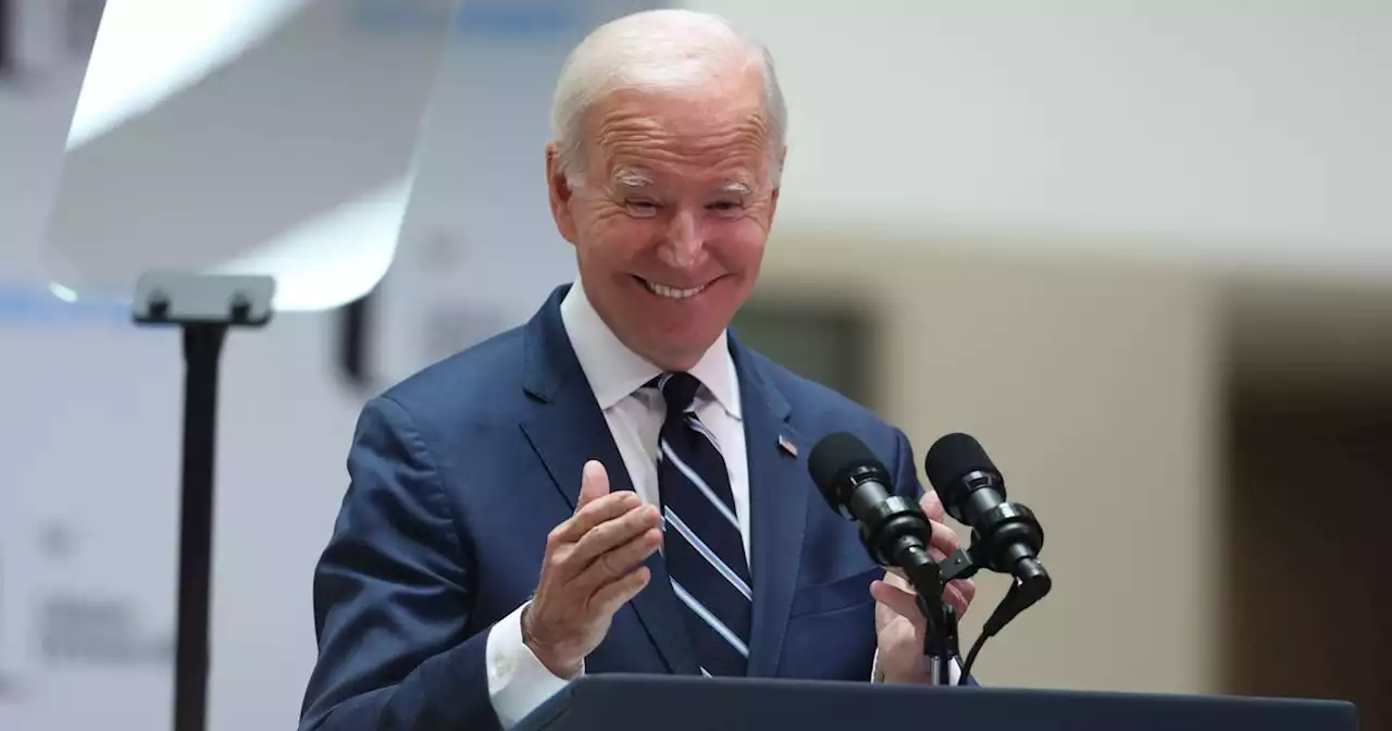 Joe Biden describes surprise Nottingham links in speech