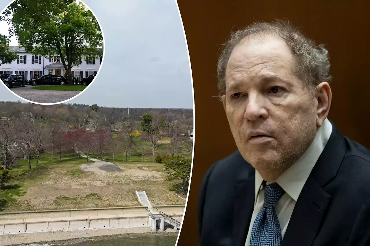 Harvey Weinstein’s former Connecticut home razed, land lists for $21M