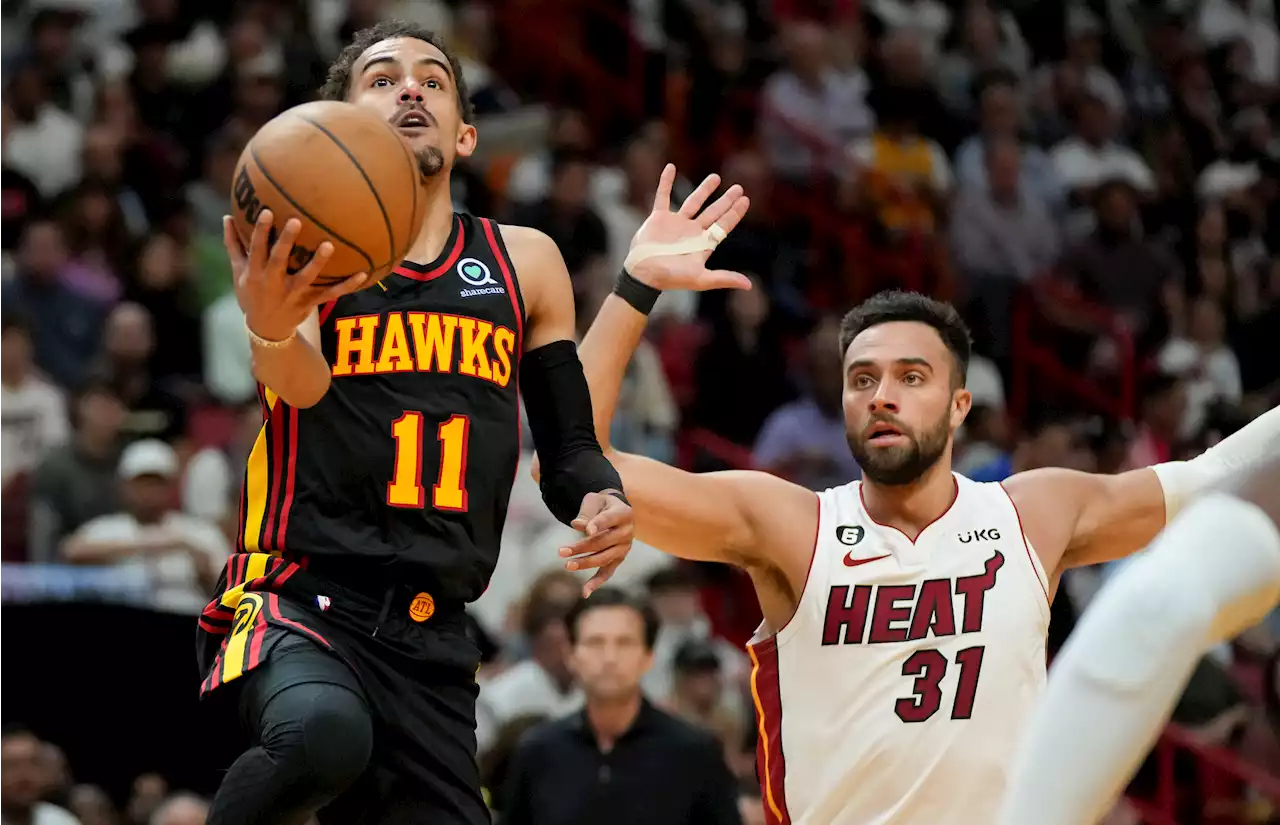 Hawks roll past Heat in play-in game to grab No. 7 seed in East