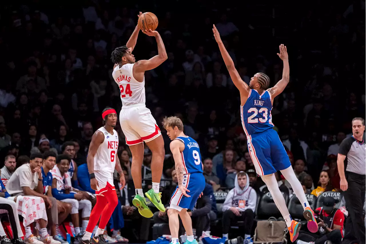 Nets’ shot to pull off upset of 76ers hinges on 3-point shooting