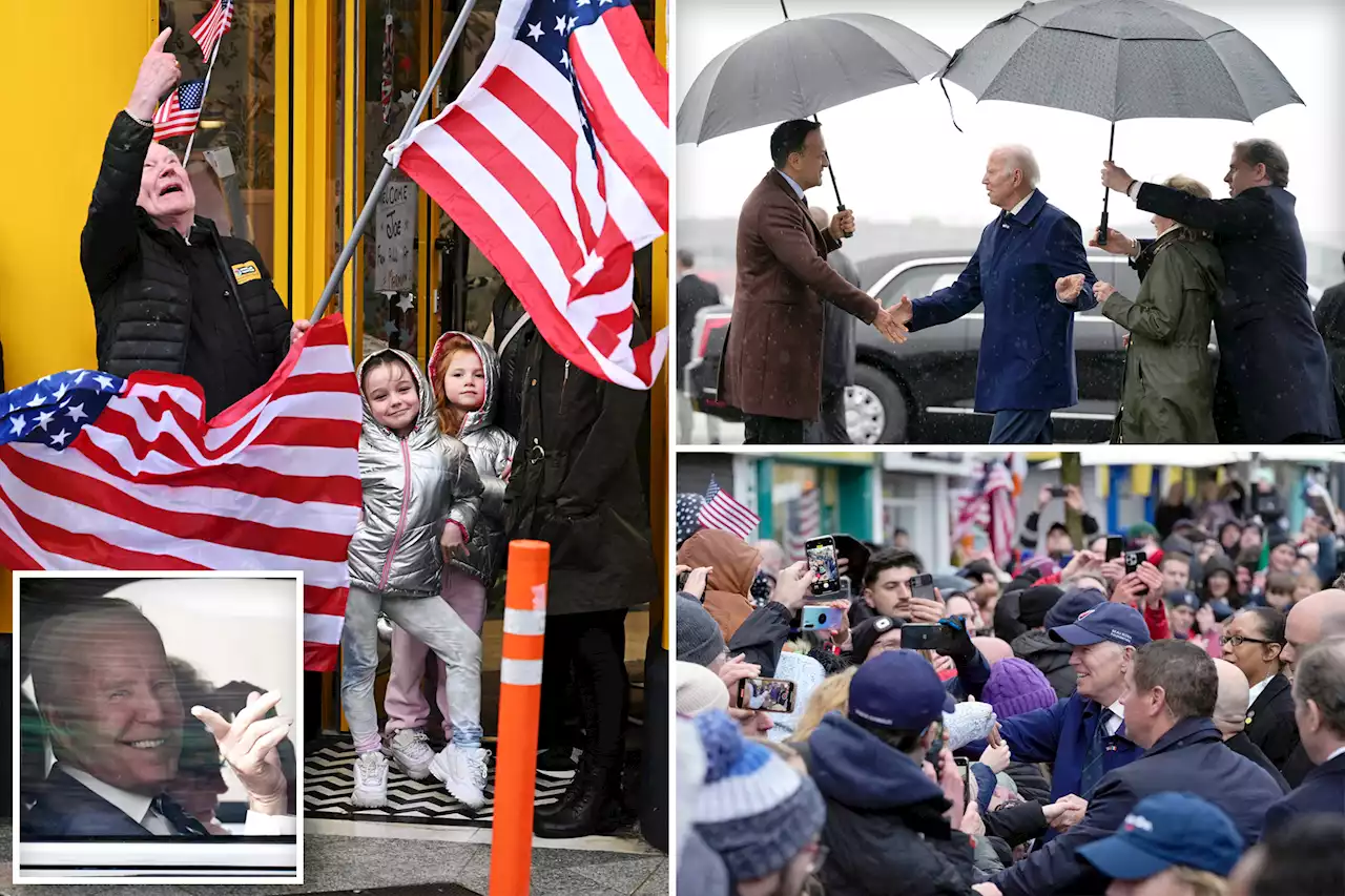 See President Biden’s Ireland visit in photos: Dublin, Belfast and Dundalk