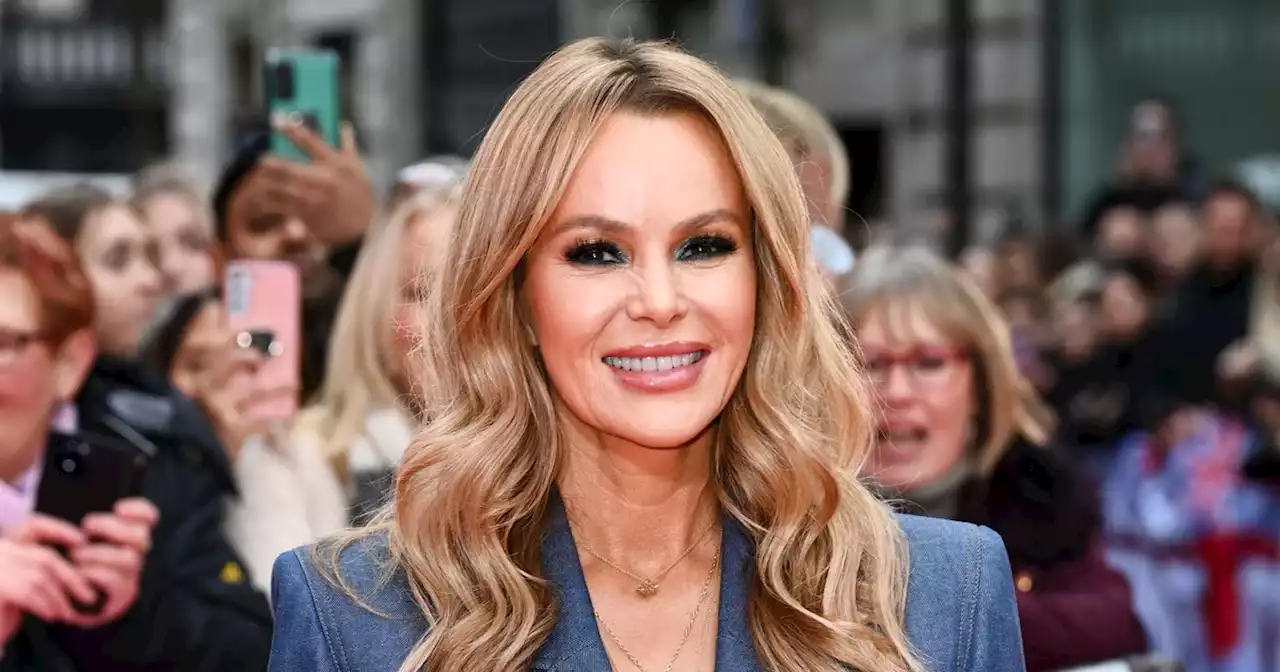 Amanda Holden, 52, branded 'amazing' by celeb pals as she sprawls out in bikini