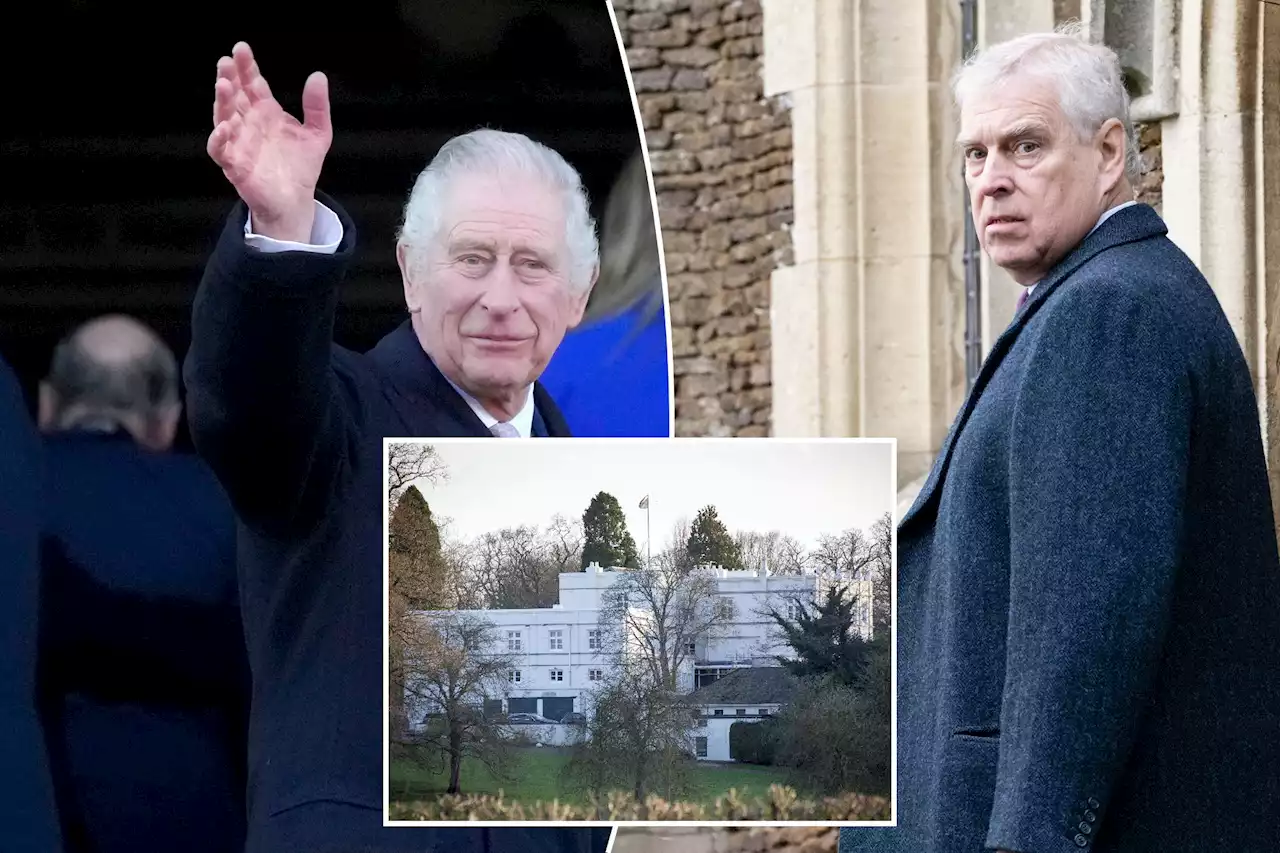 King Charles ‘tired and furious’ with Prince Andrew as disgraced brother refuses to leave $37M home