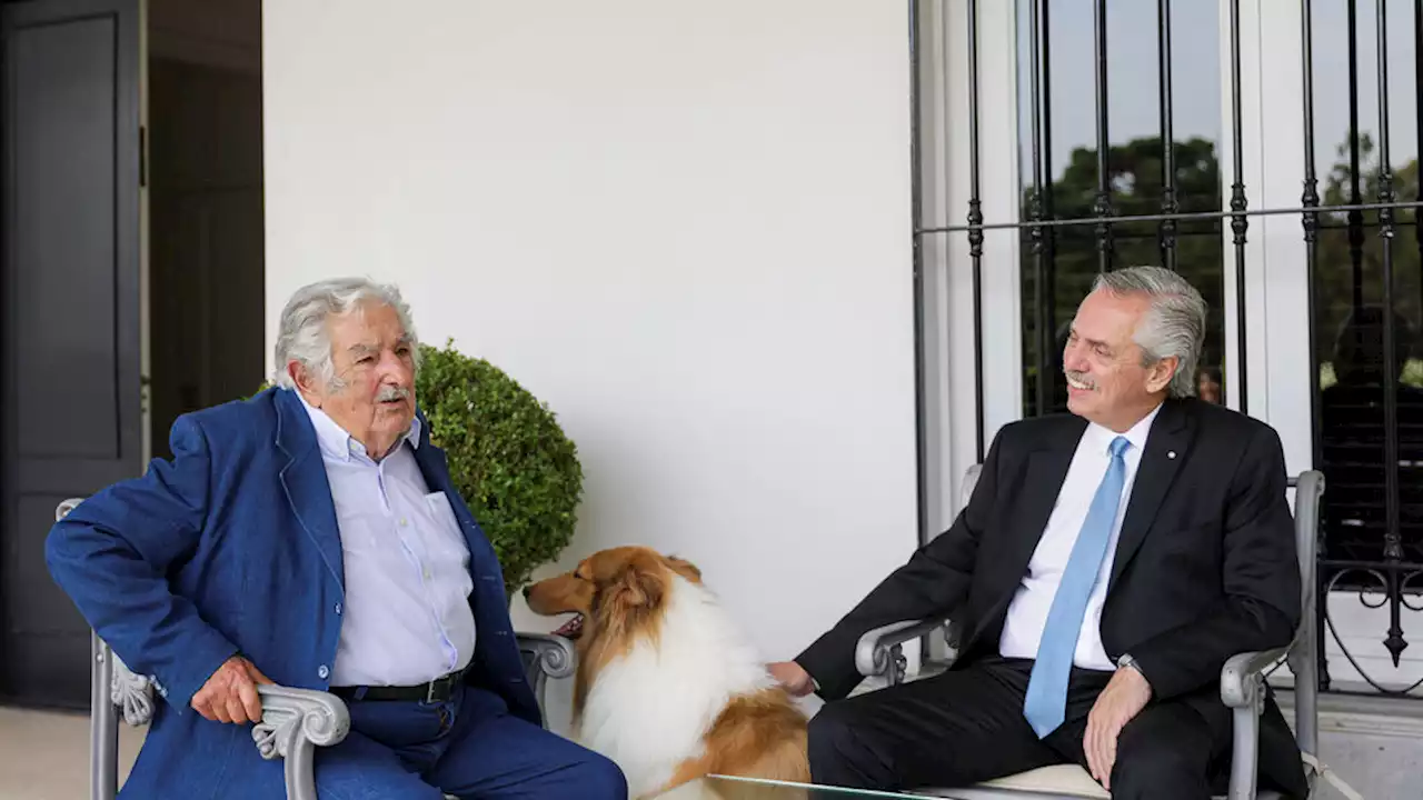 Alberto Fernández recibió en Olivos a José 'Pepe' Mujica | Encuentro con el expresidente uruguayo