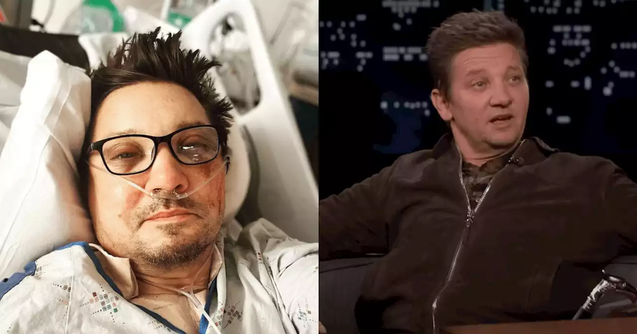 Jeremy Renner says his eye popped out during snow plow accident: 'Very, very bad way to start the year'