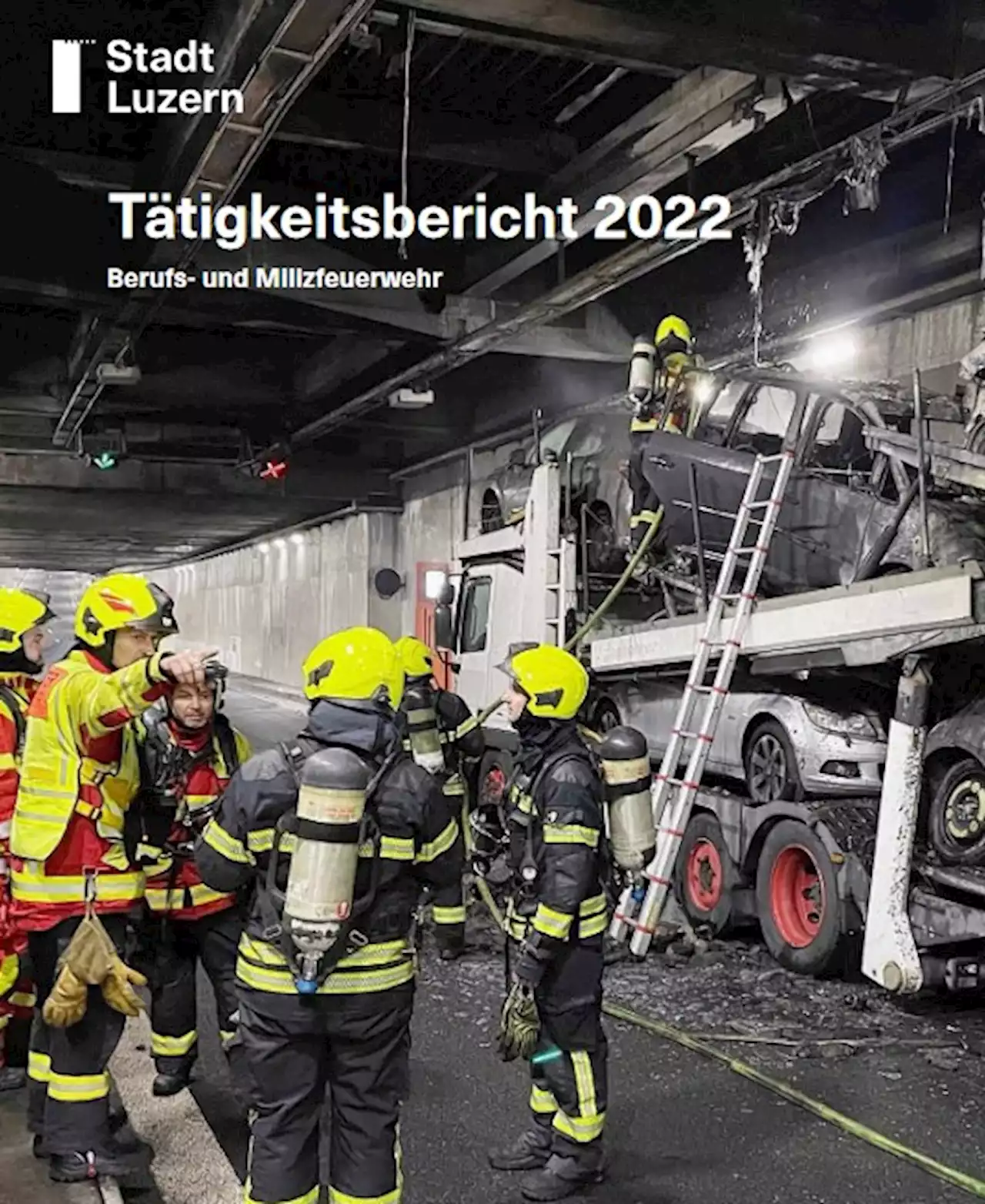 Tätigkeitsbericht Feuerwehr Stadt Luzern 2022