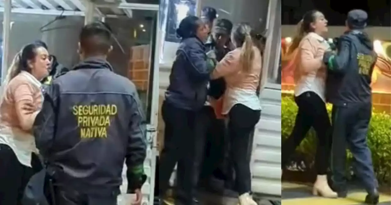 Con esos vecinos para que enemigos: Mujer golpeó a celadores de un conjunto residencial en Bogotá