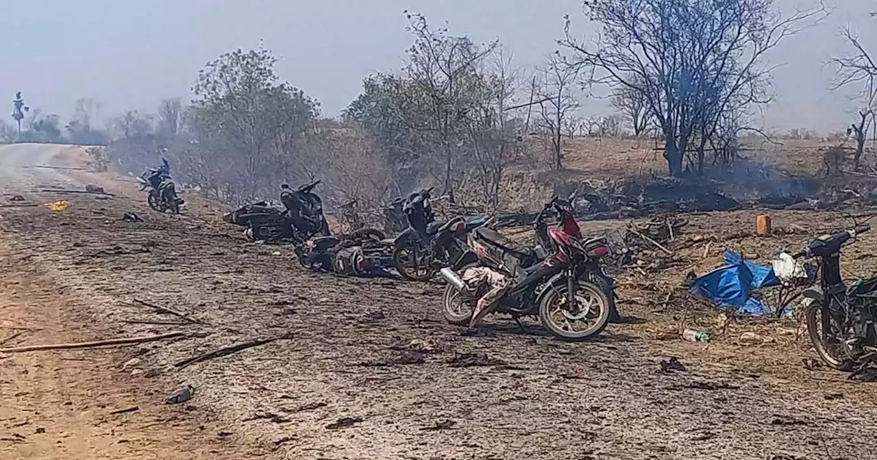 Attacco aereo su un villaggio in Myanmar: circa 100 persone uccise