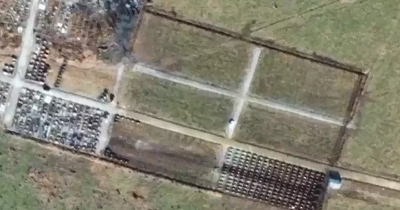 L'impressionante timelapse: video del cimitero dei militari della brigata Wagner che decuplica