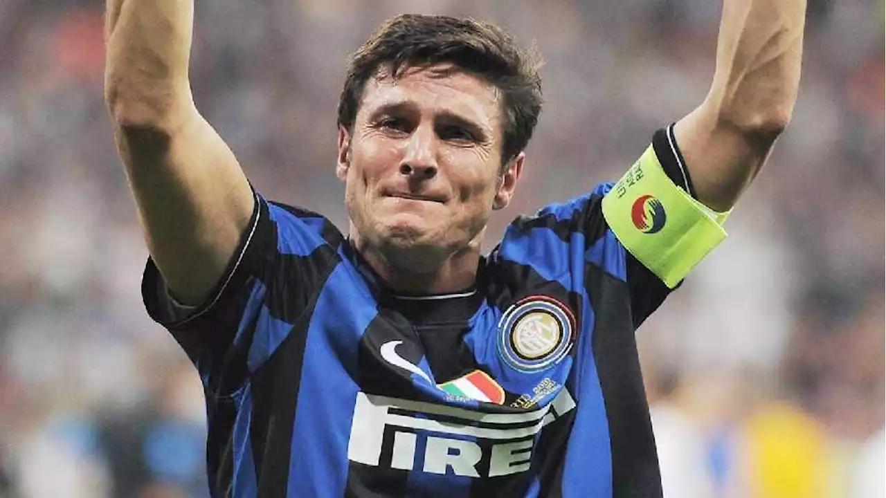 Javier Zanetti: Niño le hace pequeña broma al excapitán del Inter de Milán