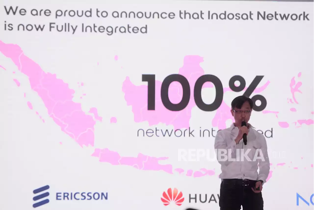 Jaringan Indosat Telah Terintegrasi 100 Persen |Republika Online