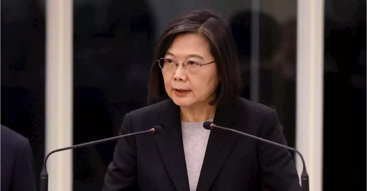 Taiwan determined to safeguard freedom, democracy, President Tsai says