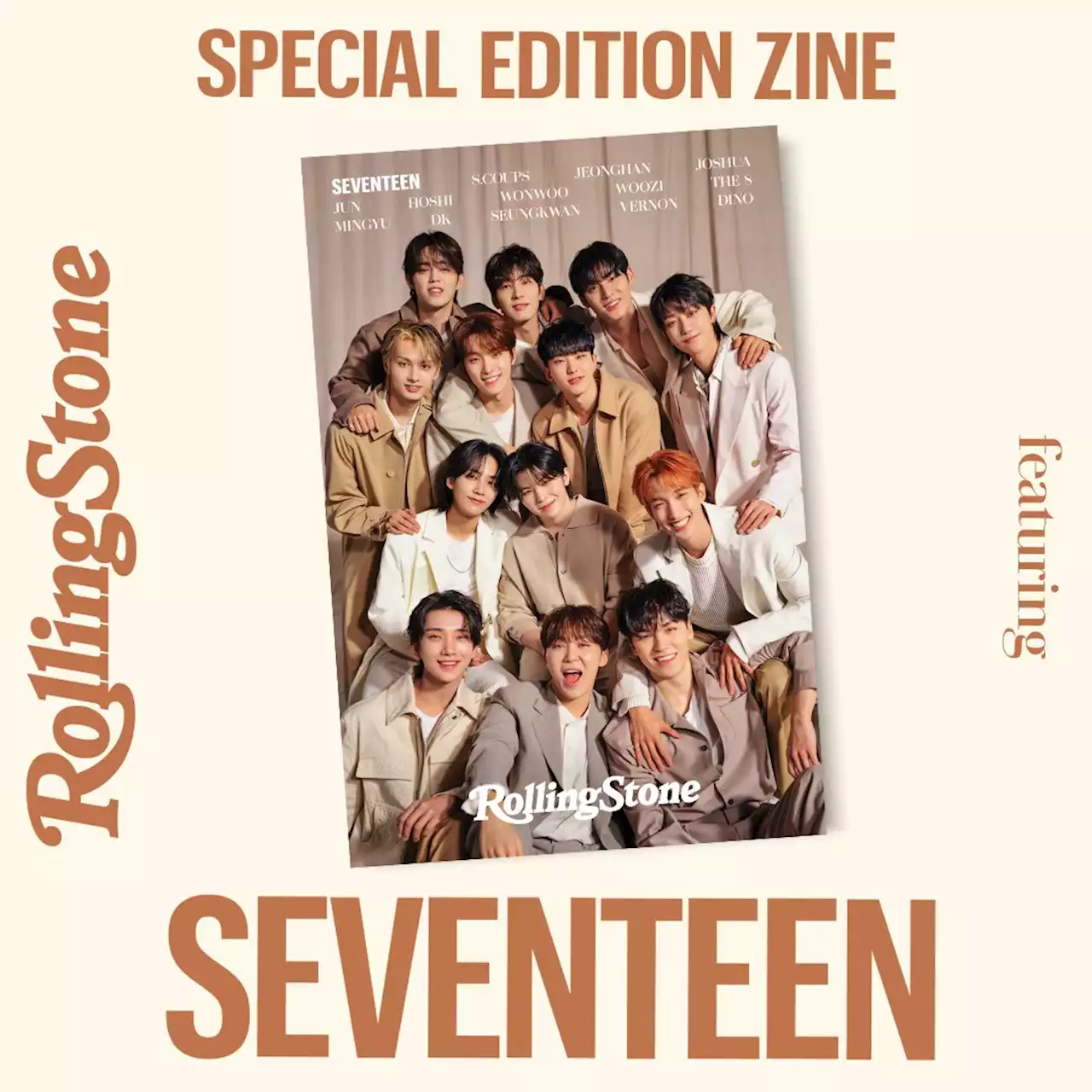 Rolling Stone Special Edition Zine Featuring SEVENTEEN