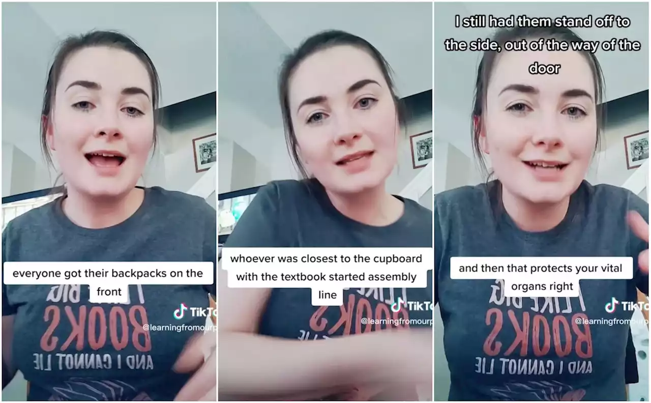 Teacher’s Viral TikTok Shows How She Prepares Students For Active Shooter Lockdown